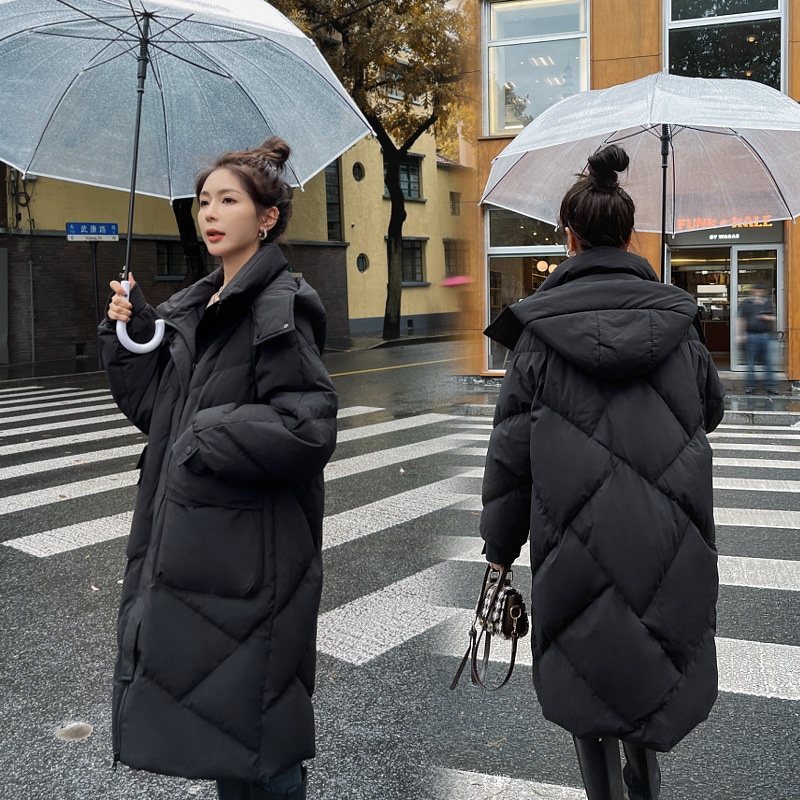 新作登場 中綿コート レディース 中綿ジャケット ロング丈 アウター 厚手 ふわふわ 暖かい 無地 ゆったり 防寒 通勤 冬服 韓国風 おしゃれ 秋冬新作 お出かけ