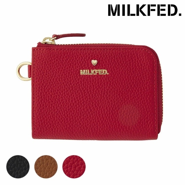 Lシェープド レザーウォレット [103244054010] L SHAPED LEATHER WALLET レディース 小物 ミニ財布 小銭入れ