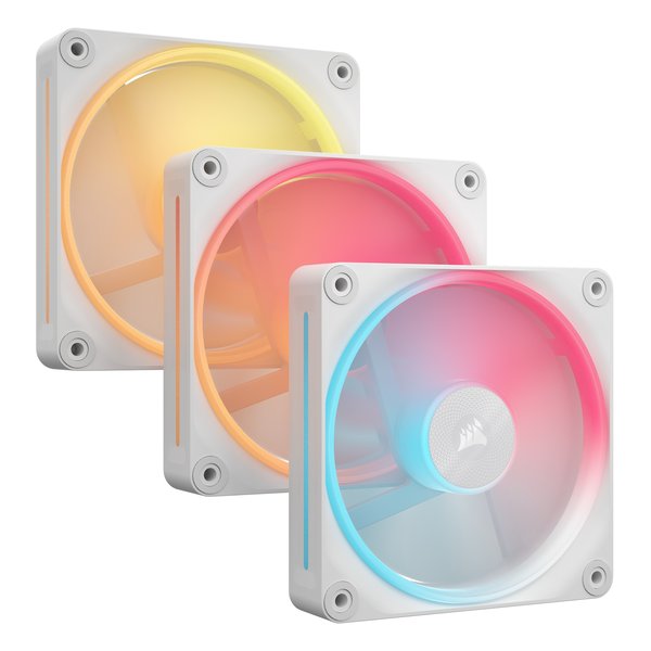 ファン iCUE LINK LX120-R RGB WHITE Triple Reverse Fans Starter Kit ホワイト CO-9051054-WW