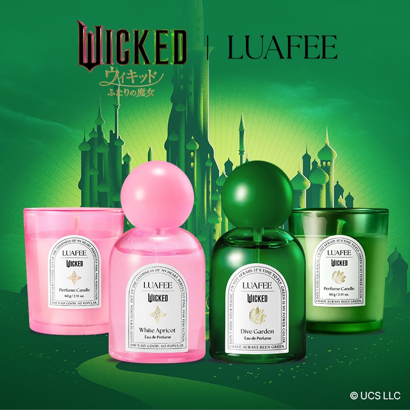 ルアぺ　香水＆キャンドルセットウィキッド限定コラボ Qoo10] LUAFEE 【公式】【香水＆キャンドルセット】ウィキ : 香水