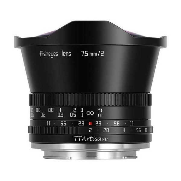 TTArtisan 7.5mm f/2 E (B) ブラック [交換レンズ(ソニーEマウント用)]
