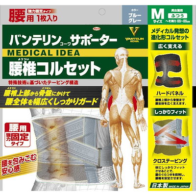 他サイト： 腰椎コルセット ブラック 3サイズ選び可能 【ネコポス発送無料】の商品画像