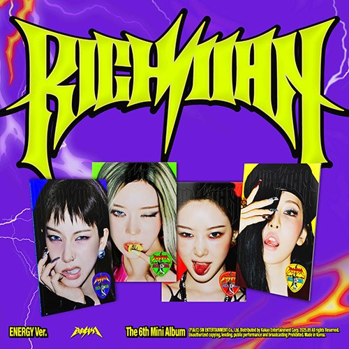 [APPLE MUSIC 特典付き][4種セット] aespa - 6th Mini [Rich Man] [ENERGY Ver.]