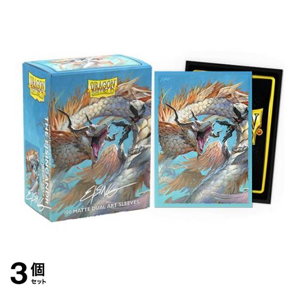ドラゴンシールド マットデュアルアートスリーブ AT-12118 Ejsingandr 100枚入 3個セット