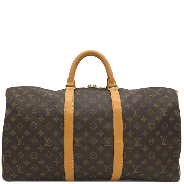ルイヴィトン LOUIS VUITTON ボストンバッグ キーポル バンドリエール50 モノグラムキャンバス モノグラム ゴールド金具 茶 鍵・パドロック欠品 M41416 MB0031【中古】