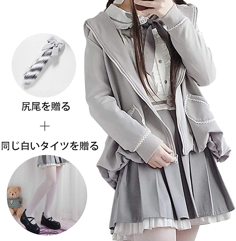制服 ワンピース ロリータ コスプレ 女子高生 女装 ロリータ服 大きいサイズ 森ガール ワンピース