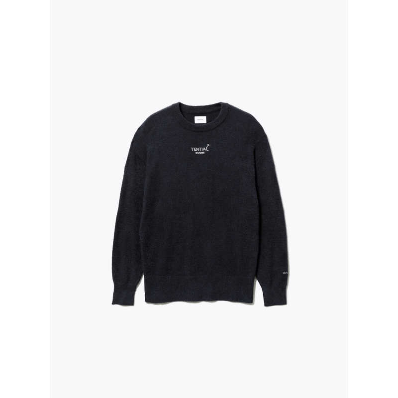 TENTIAL　BAKUNEソフトニットロングスリーブクルーネックネイビー(S-M)　25FSBA046U00080058N