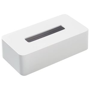 (12個セット) オーエ SHII ティッシュケース マグネット2個付き ホワイト 53676