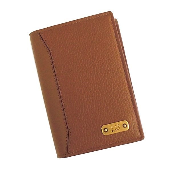 dunhill 23R2512GN251 ダンヒル ハーネス カードケース 名刺入 フルグレインカーフレザー ブラウン/ゴールド 33,605円