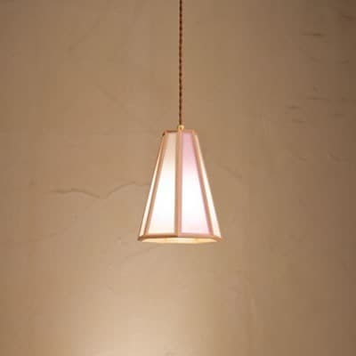 新洋電気 和風照明 和室 ペンダントライト 律 ritsu 白×藤 AP851-H【送料無料】