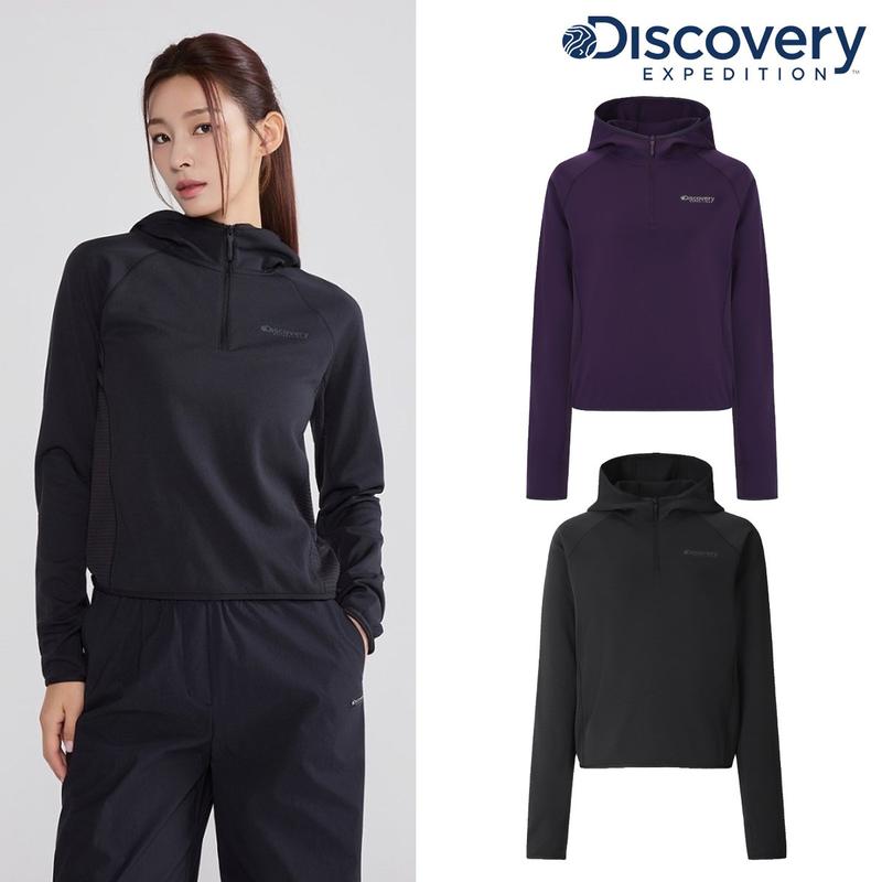 [25F/W] DWHD4A054 女性 デルタピック 軽量レイヤードパーカー 長袖パーカー