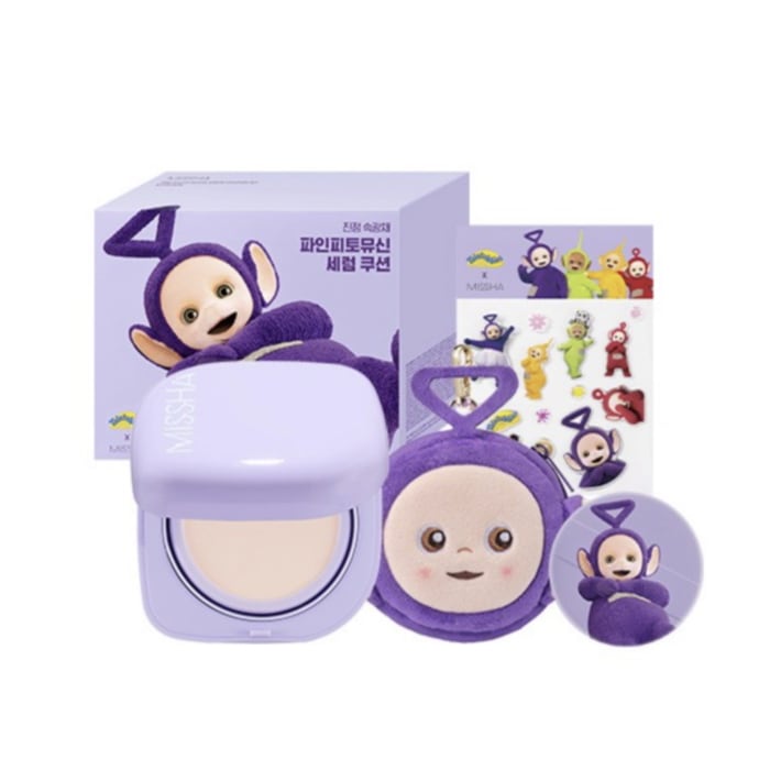 【テレタビーズ エディション】 レイヤリングフィット ファインフィトムチン セラムクッション 企画セット SPF30 PA++ / 15g