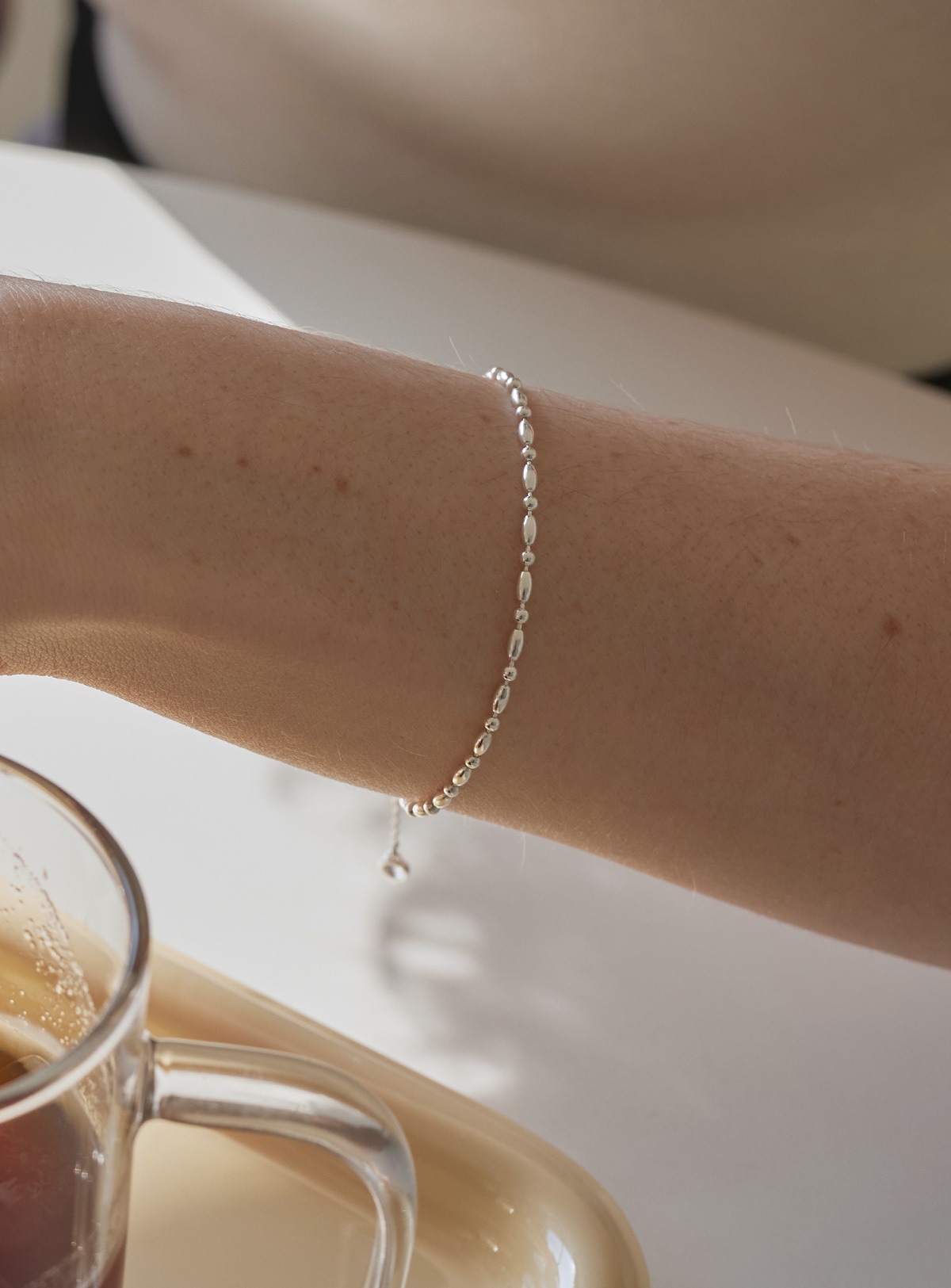 【メガ割 最大30％OFF】人気トレンド ニュアジュ 925シルバー チェーンブレスレット 新作おしゃれアクセサリー