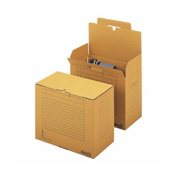 （まとめ） ライオン事務器 ストックケース B4用内寸W395×D210×H300mm SC-21 1個 (×10セット)