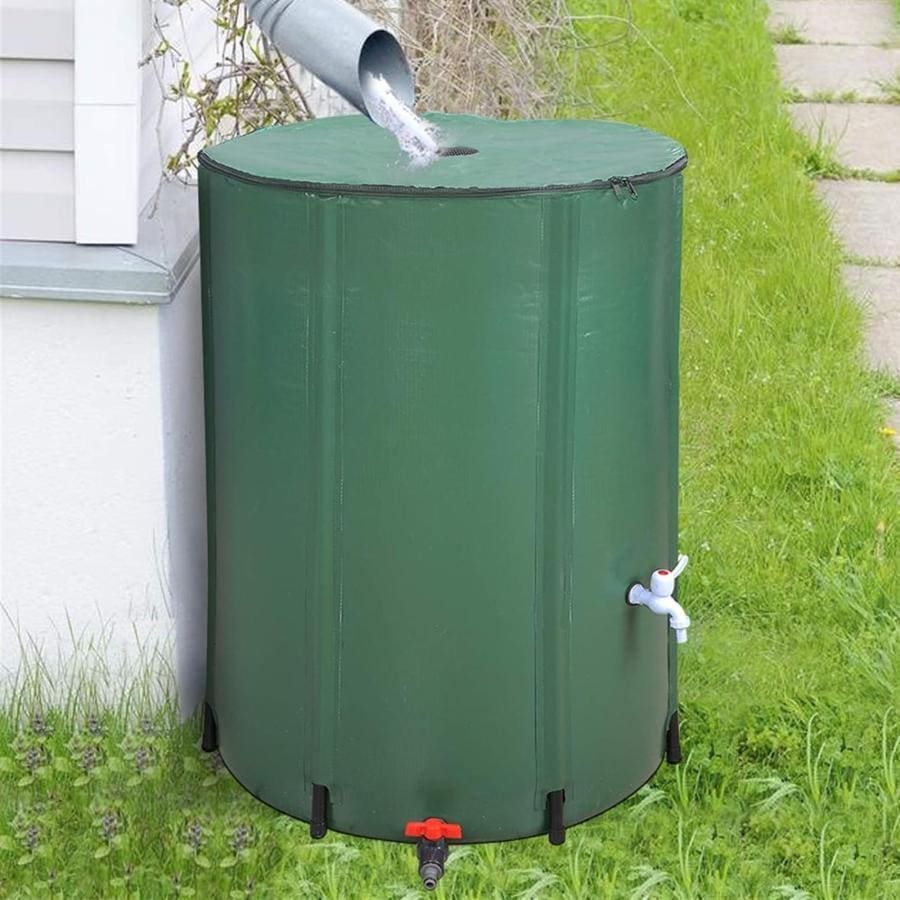 2枚購入で100円OFFウォーターコレクター 雨水タンク 大型貯水タンク ポータブルレインバレルウォータータンク 家庭用 口付き 折りたたみ 業務用 貯水 口式 貯留 貯水槽 車 集 6,862円