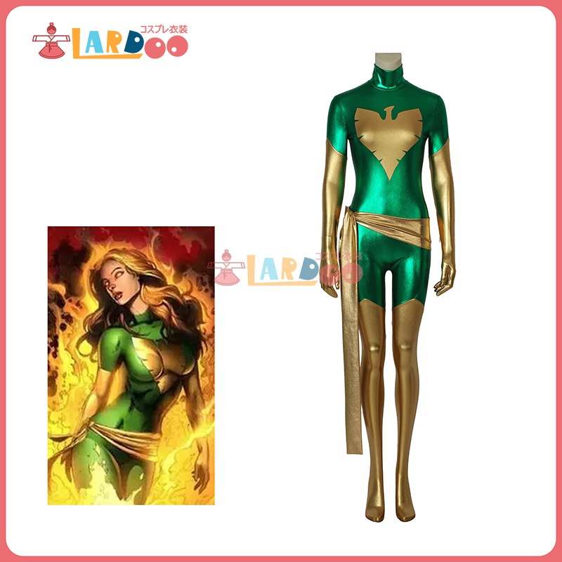 【工場直販 品質保証】 X-Men Phoenix フェニックス コスチューム コスプレ衣装