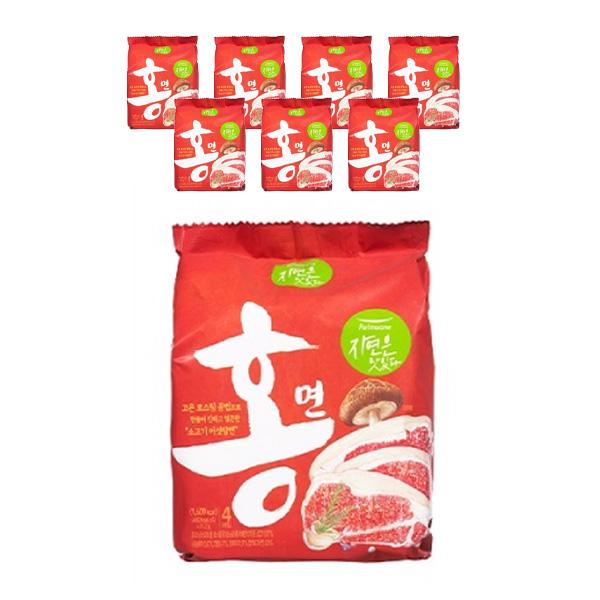 プルムウォン 自然はおいしい 紅麺 435.2g 풀무원 자연은 맛있다 홍면 435.2g