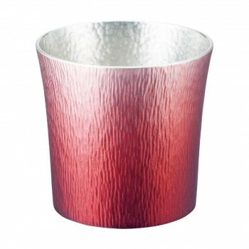 大阪錫器 錫製タンブラー310ml 赤 24-2-1NRD HOKAGE 4112-041