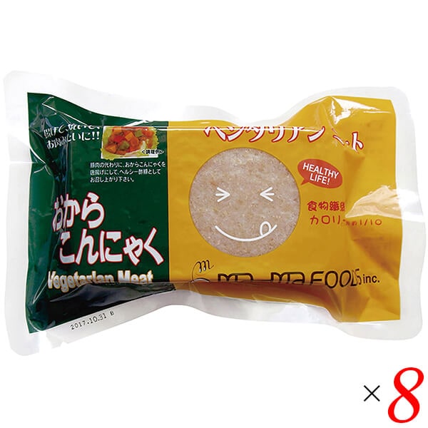おからこんにゃく（ベジタリアンミート）340g 8個セット マーマフーズ