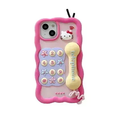 メガ割韓国キティシリコン三次元個性かわいい携帯ケースiPhone14ケースiPhone13ケースiPhone13ProケースiPhone12ケースiPhone11 iPhone14Proケーススマホケ