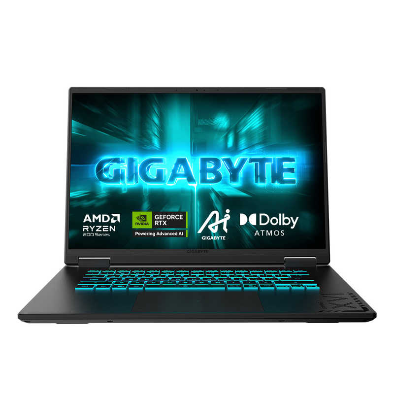 GIGABYTE　ゲーミングノートパソコン [16型/Win11 Home/Ryzen 7/メモリ32GB/SSD1TB] ブラックスチール　GAMING A16 3VHK3JP864SH