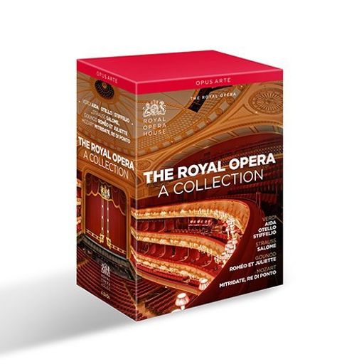 ロイヤル・オペラ・コレクションBOX - アイーダオテロスティッフェリオサロメロメオとジュリエットポントの王ミトリダーテ[DVD, 6DISCS]
