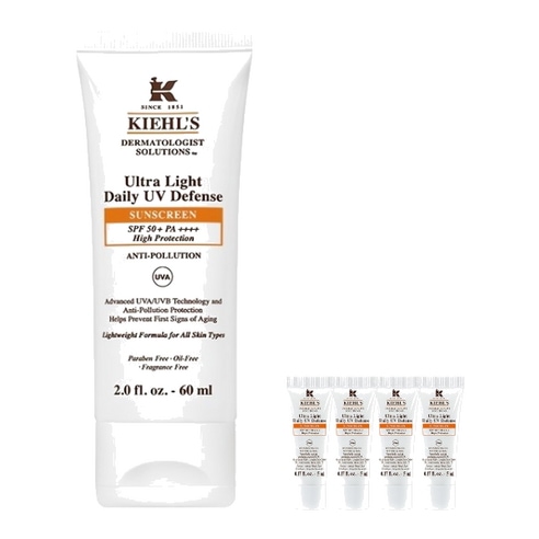 【Wid2】 ウルトラ ライト デイリー UV ディフェンス サンスクリーン SPF50+ PA++++ 60ml ＋ 5ml 贈呈セット 1個 ・日焼け止め ・UVケア ・低刺激 ・紫外線対策 ・整