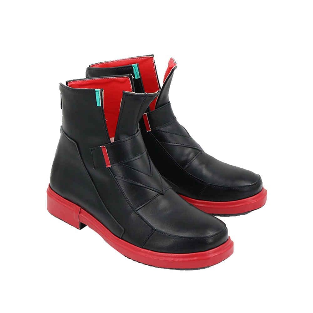 バーチャルYouTuber　Vtuber　コスプレ　黒上フブキ　コスプレ靴/ブーツ