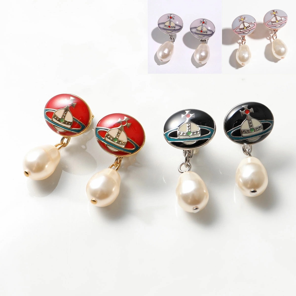 Vivienne Westwood ヴィヴィアンウエストウッド ピアス LOELIA EARRINGS 62020143 レディース アクセサリー オーブ パール カラー4色ピアス