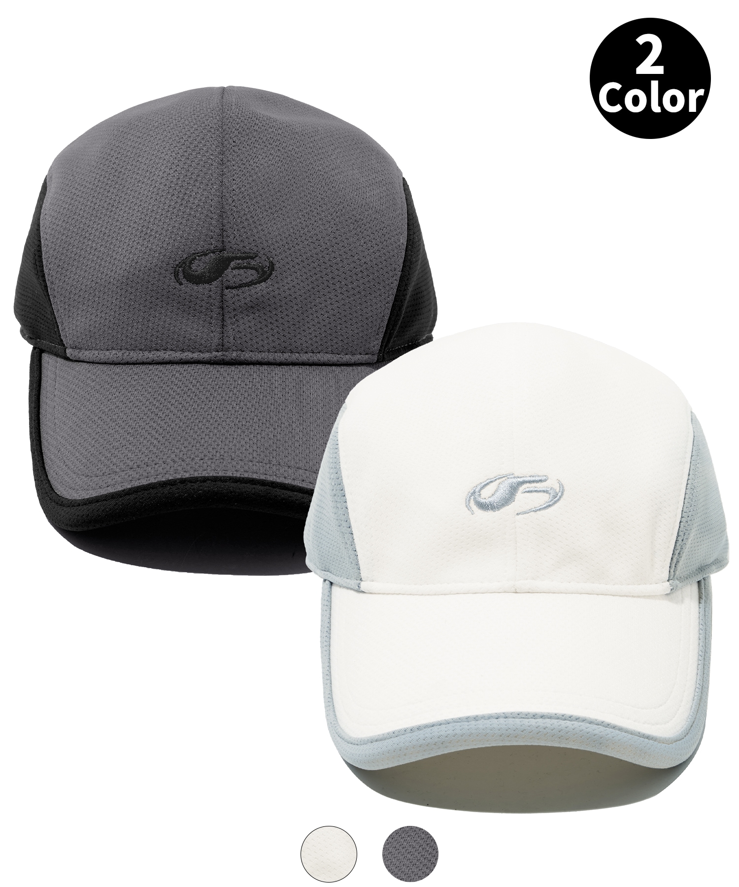 シンボルロゴ メッシュ ボール キャップ