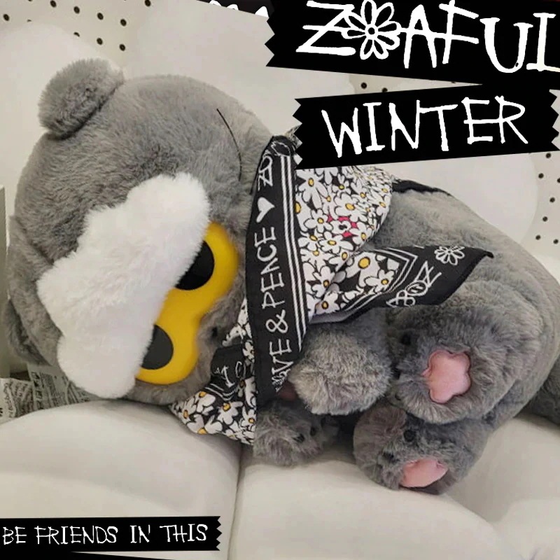 [G-DRAGON][12月22日発送][現地購入] ZOAful Winter POP-UP OFFICIAL MD / ZOA MEDIUM PLUSH ジヨン グッズ 冬限定 ポップアップ