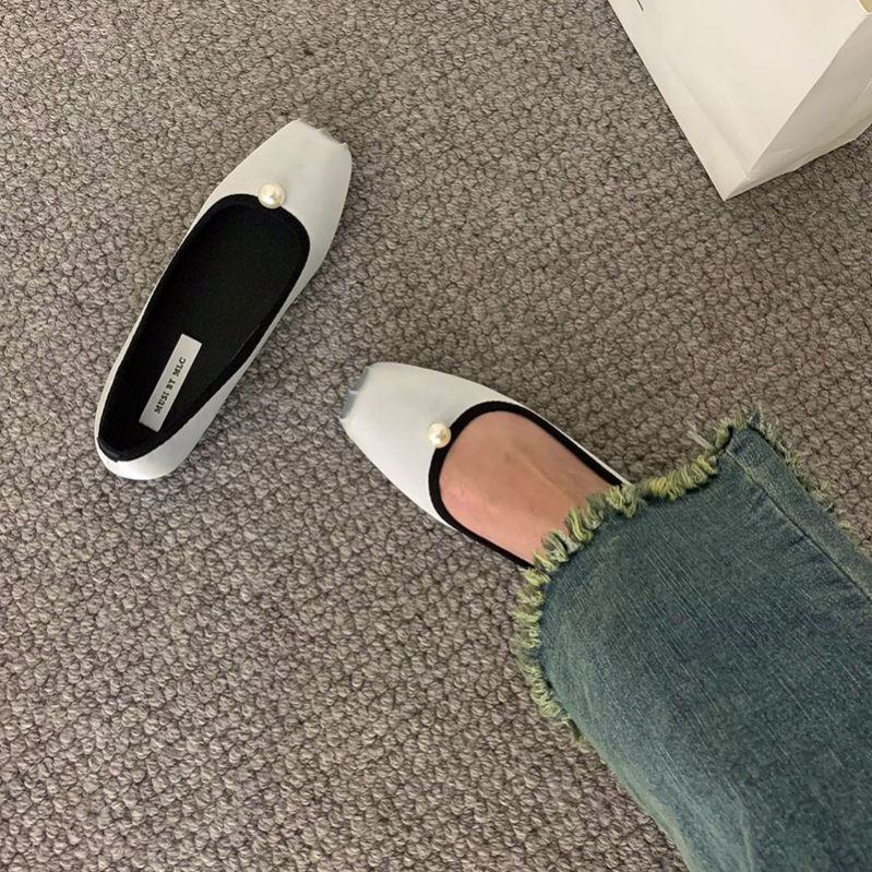 1000円OFFクーポン パンプス バレエシューズ フラット ぺたんこ リボン 痛くない 歩きやすい 可愛い 春 靴 ラウンドトゥ レディース 軽量 軽い やわらか 靴 バレーシューズ 女性 おしゃれ