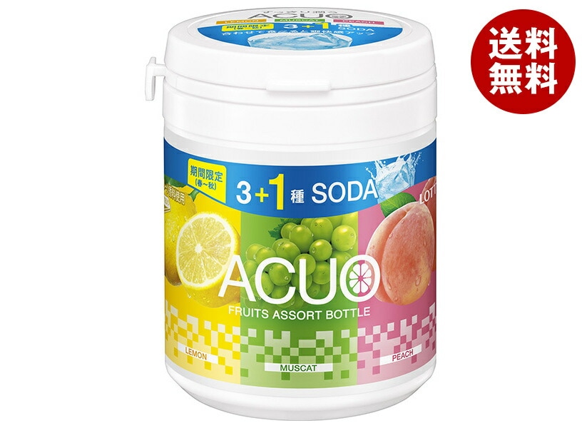 ロッテ ACUO(アクオ) フルーツアソートボトル 138g＊6個入