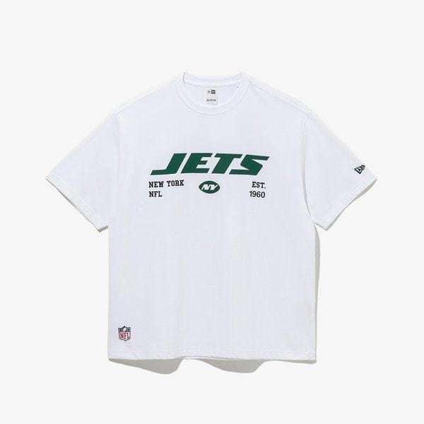 [] NFL ニューヨーク ジェッツ チーム ロゴ Tシャツ ホワイト_14536430
