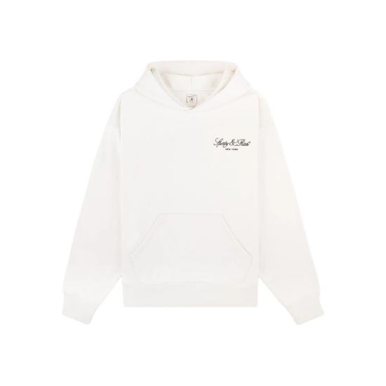 SPORTY & RICH Women Hoodies ST09165232WH ECRU NEUTRALS