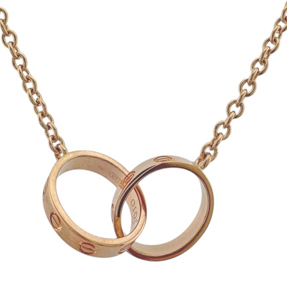 カルティエ ベビーラブ ネックレス 18金 K18ピンクゴールド CARTIER 中古 美品 165,000円