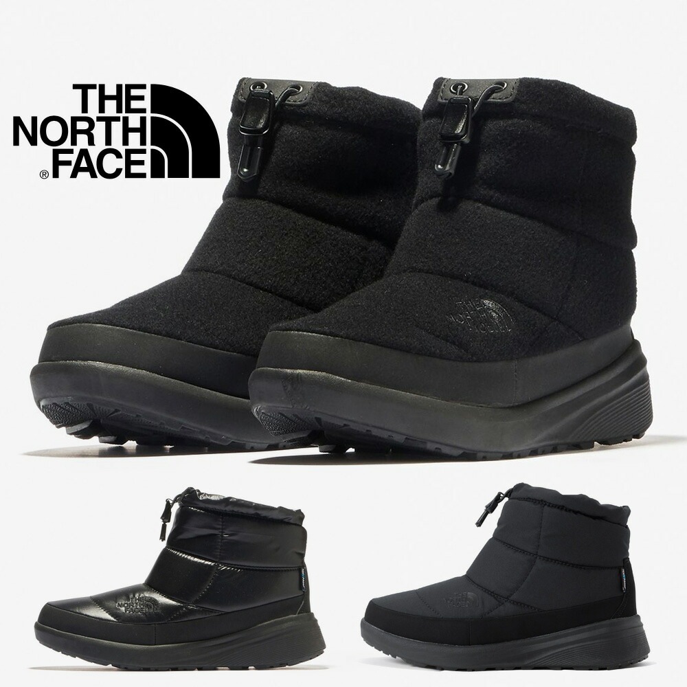 ザ ノースフェイス スノーシューズ レディース ヌプシ ブーティ ウォータープルーフ VIII ショート NFW52273 KK FK the north face 2023秋冬 W Nuptse B