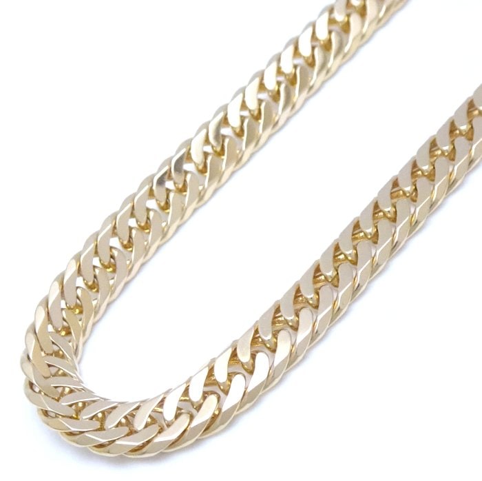 喜平ネックレス K18YG イエローゴールド 6面 ダブル 50cm 30.1g/75530【中古】 246,800円