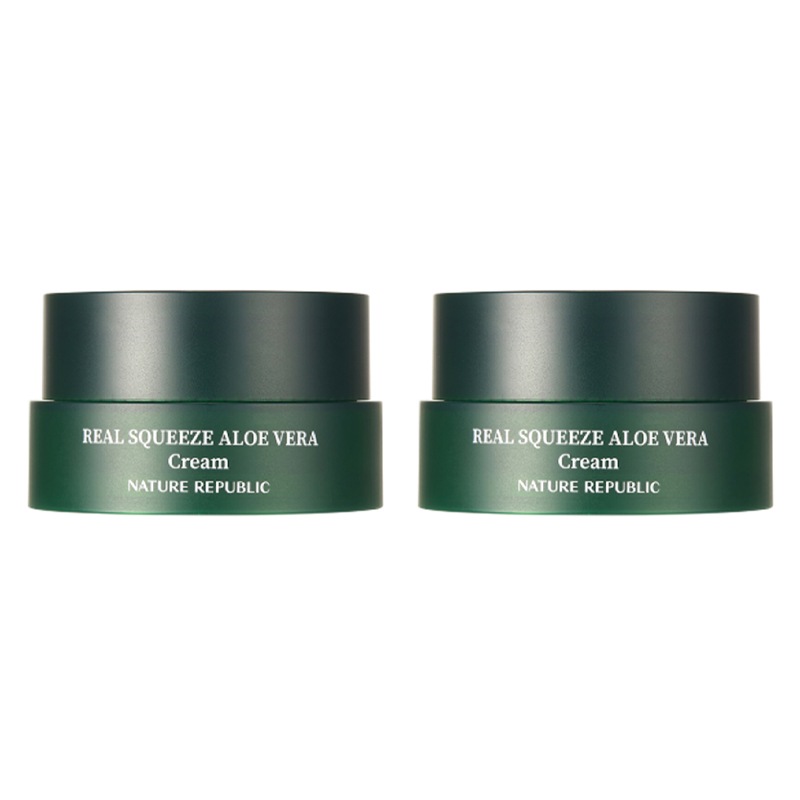 [1+1] リアルスクイーズ アロエベラクーリーム 50ml+50ml / 韓国コスメ 4,986円