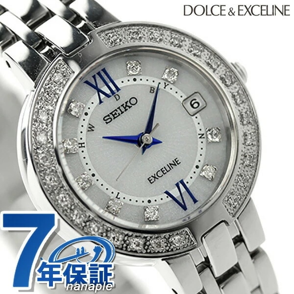 セイコー エクセリーヌ 電波ソーラー プレステージライン SWCW083 SEIKO DOLCE＆E