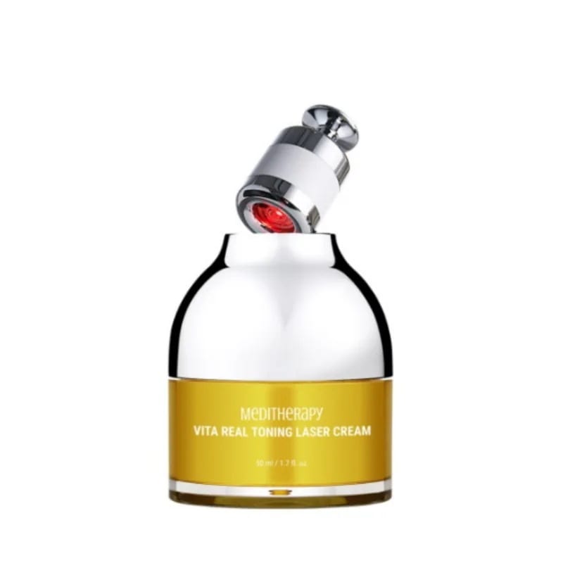 【正規品】【LED機器付】 生ビタミントーニングレーザークリーム50ml ピュアビタミンＣ 生ビタミン シミ取り トラネキサム酸 ナイアシンアミド シミ 美顔器 スキンケア 韓国コスメ トーンアップ