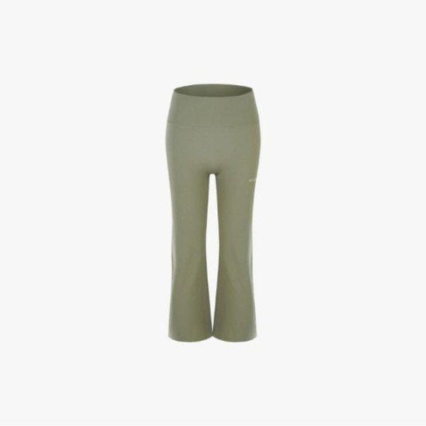 レギンス PQF SPJPCNFL354W-OLV 女性 セミワイド 8分丈 レギンス