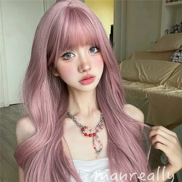 ウィッグ 巻き髪 自然 通気 前髪 ロング wig4 ミディアム フルウィッグ レイヤー レディース かつら 女性 ネット付き コスチューム コスプレ 耐熱