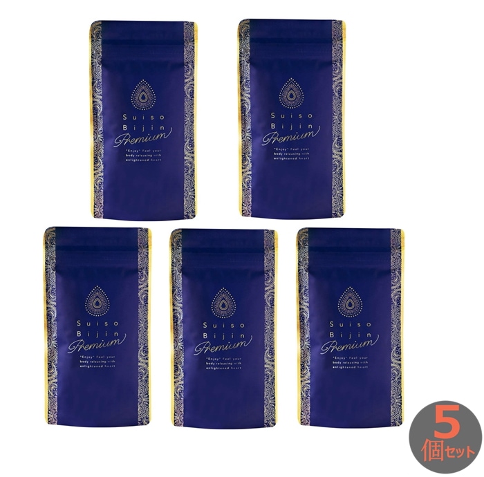 水素美人 プレミアム Suiso Bijin 90粒入り サプリメント 5個 セット