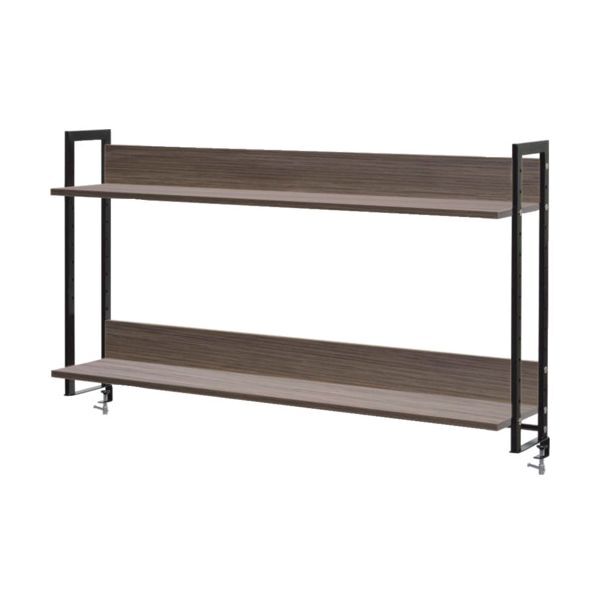 GZUSRH21400DM2 ワークデスク2上置ハイシェルフW1400 ウォルナット2 メーカー直送