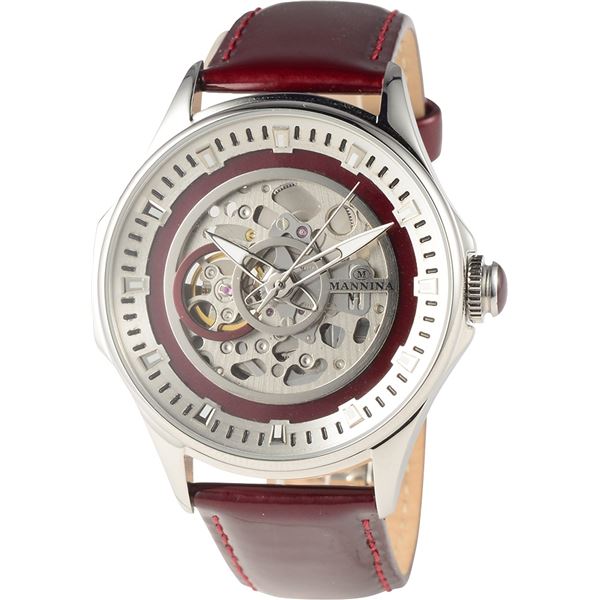 MANNINA（マンニーナ） 腕時計 MNN005-03 メンズ 正規輸入品 レッド