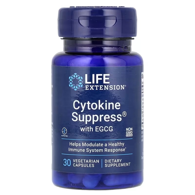EGCG（没食子酸エピガロカテキン）配合Cytokine Suppress（サイトカインサプレス） ベジカプセル30粒