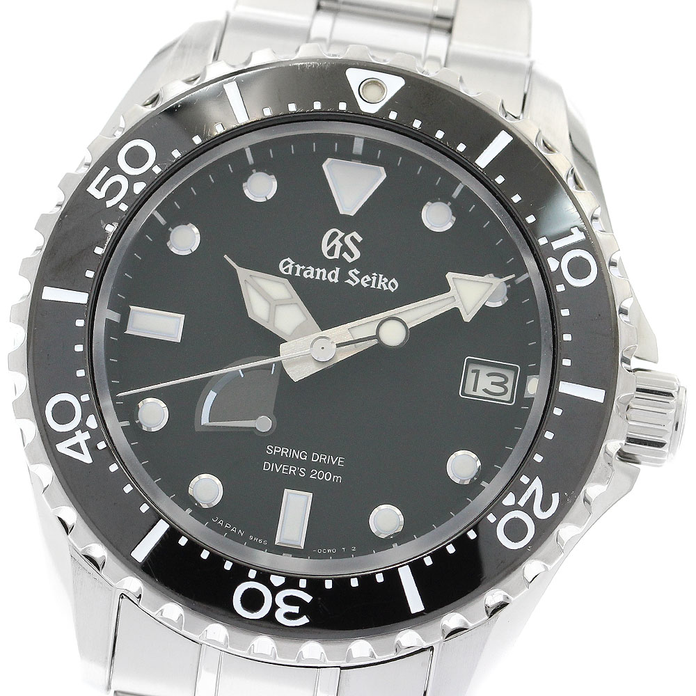 セイコー SEIKO SBGA461/9R65-0ED0 グランドセイコー スポーツコレクション ダイバーズ スプリングドライブ メンズ 箱付き_893998【中古】