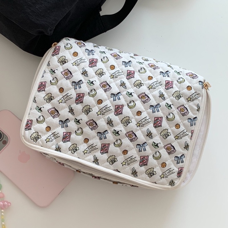 ドリーミーキルティングパウチラージ化粧品ポーチ旅行パウチおむつパウチ