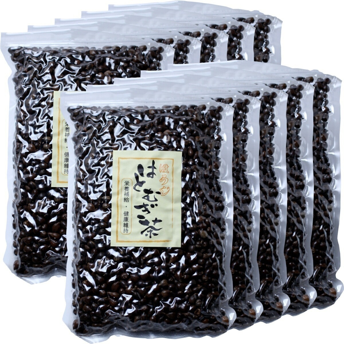 大容量 ほうじ ハトムギ茶 500g10袋セット はと麦 はとむぎ茶 ほうじ茶 はと麦茶 茶葉 お茶 ギフト お年賀 御年賀 プチギフト お茶 2025 内祝い お返し プレゼント 還暦祝い 男性